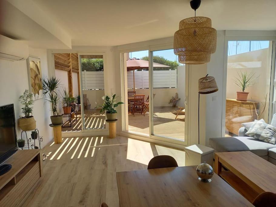 Appartement 100 M2 Terrasse Piscine Gruissan Eksteriør bilde