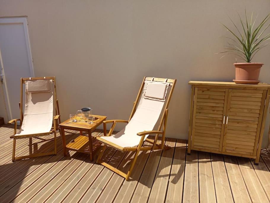 Appartement 100 M2 Terrasse Piscine Gruissan Eksteriør bilde