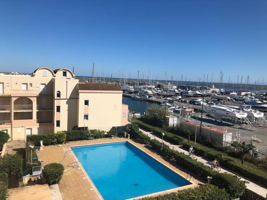 Appartement 100 M2 Terrasse Piscine Gruissan Eksteriør bilde