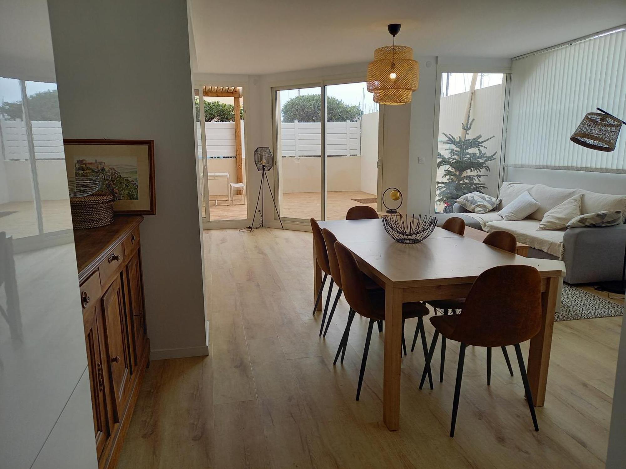 Appartement 100 M2 Terrasse Piscine Gruissan Eksteriør bilde